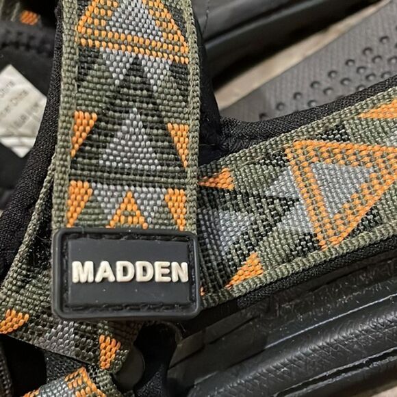 Madden Gray Sandals Unisex EU 41 US Mens 8 Womens 9.5 - Picture 2 of 12